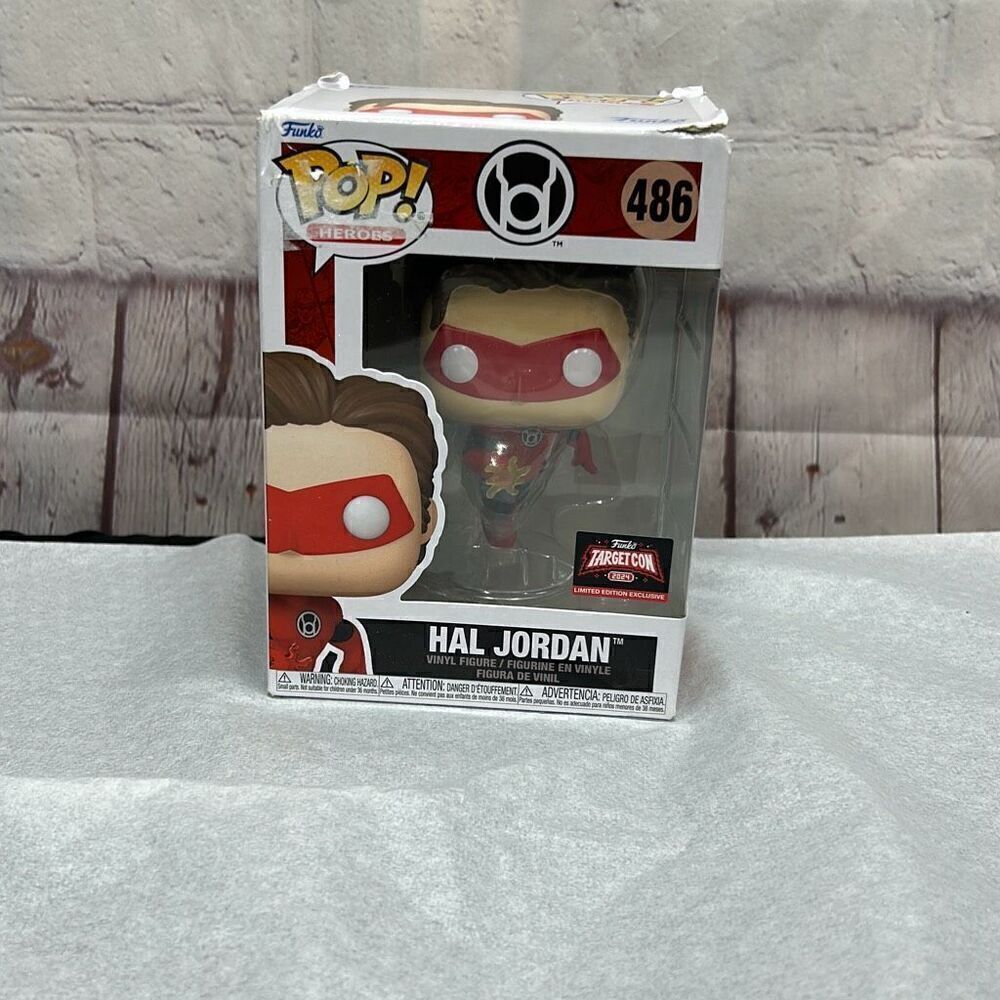 Funko Pop #486 DC Superheroes Hal Jordan TargetCon 2024 Exclusive